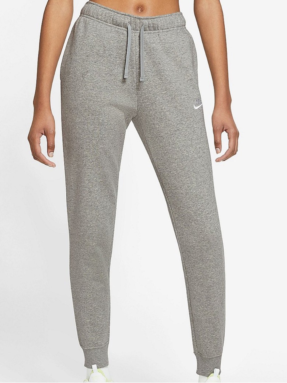 Nike Small Heather Grey Tapered Joggers